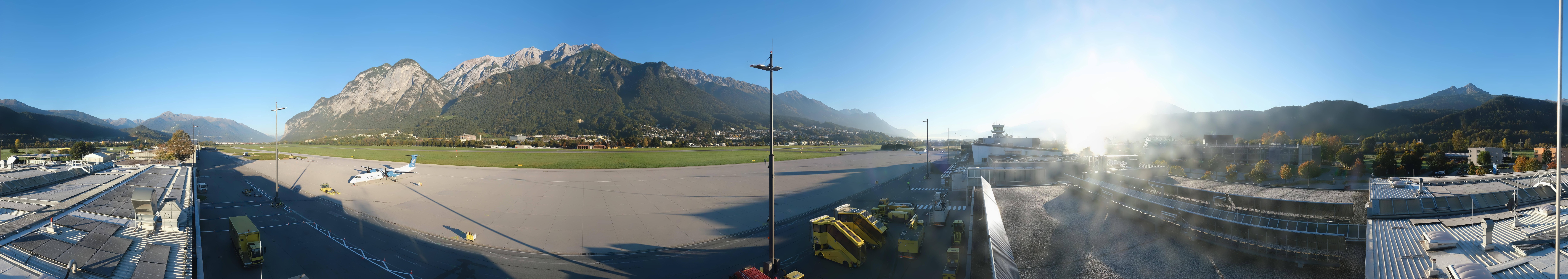 Archiv Foto Webcam Panorama Innsbruck Flughafen