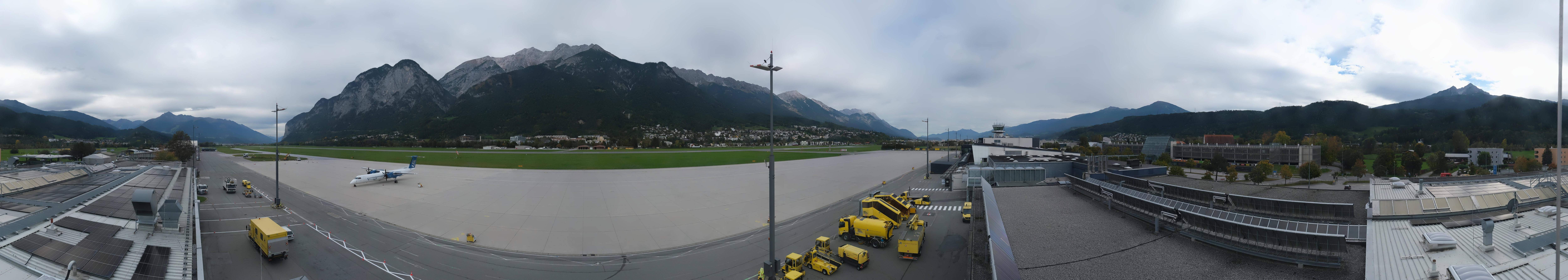 Archiv Foto Webcam Panorama Innsbruck Flughafen