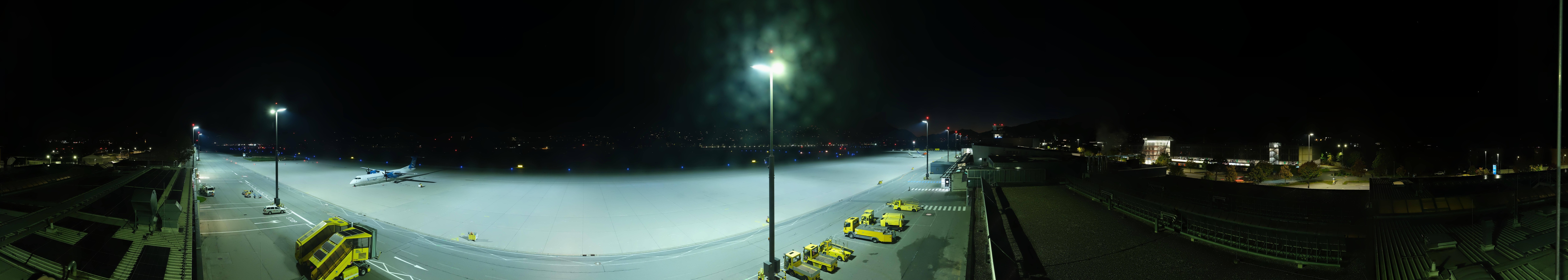 Archived image Webcam Airport Innsbruck Panorama