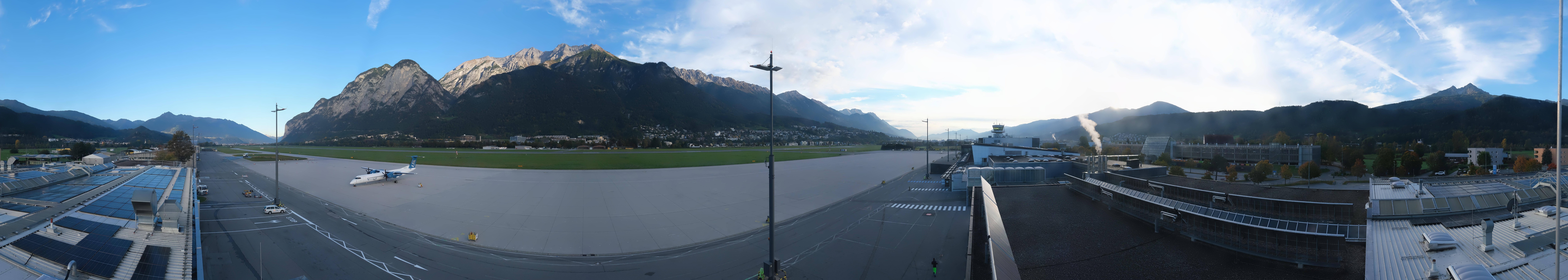 Archiv Foto Webcam Panorama Innsbruck Flughafen