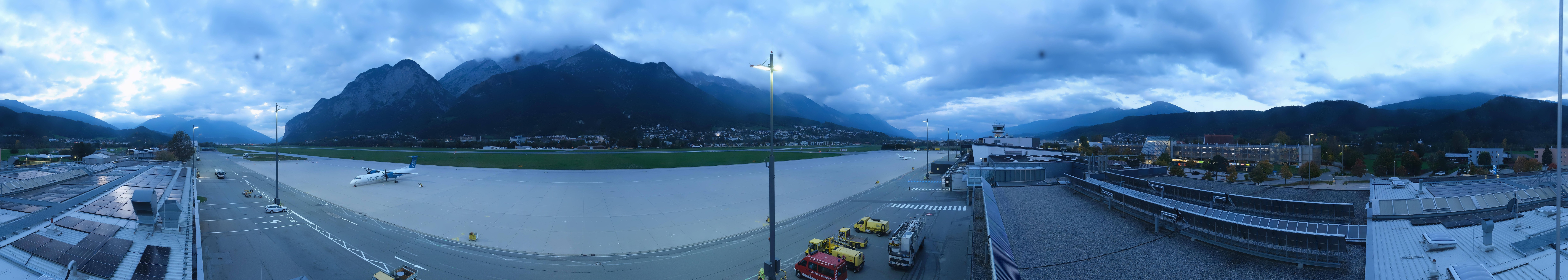 Archiv Foto Webcam Panorama Innsbruck Flughafen