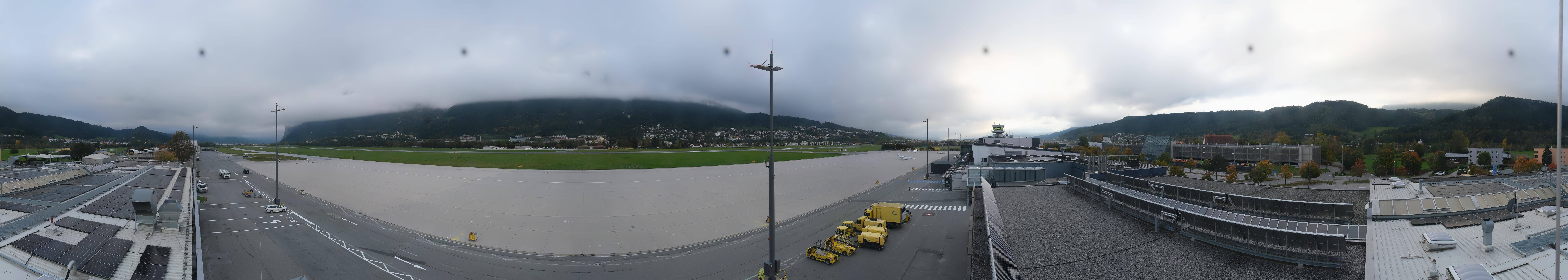 Archiv Foto Webcam Panorama Innsbruck Flughafen