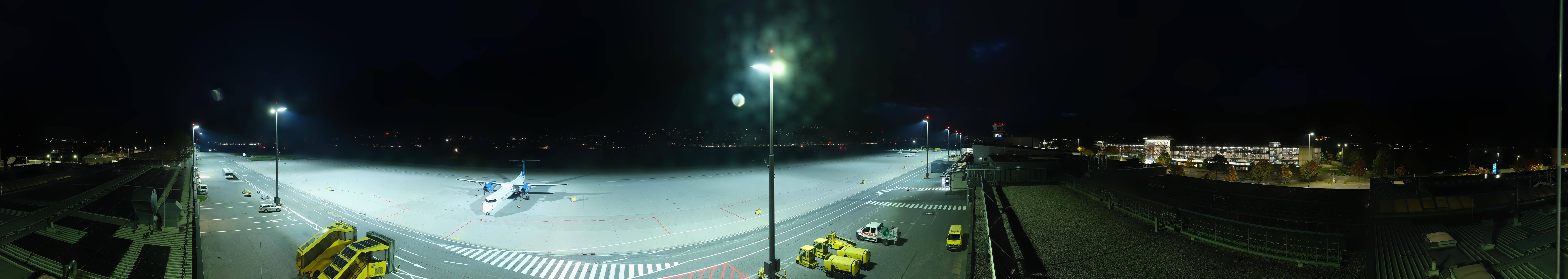 Archived image Webcam Airport Innsbruck Panorama