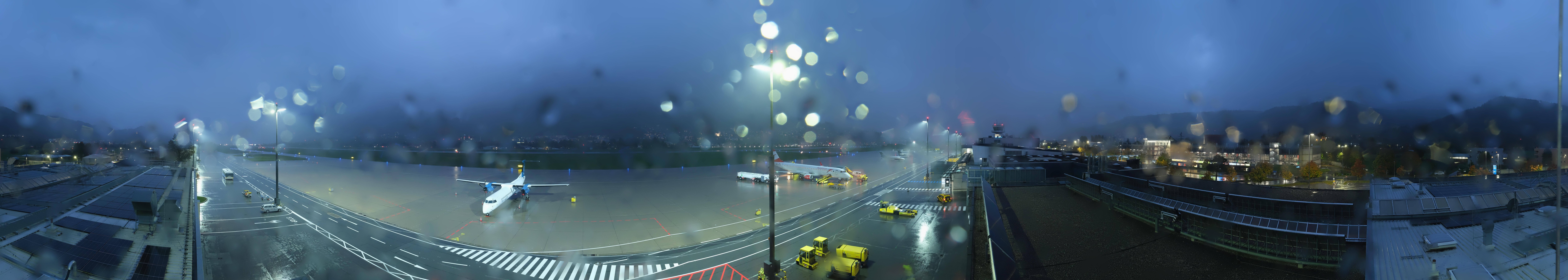 Archived image Webcam Airport Innsbruck Panorama