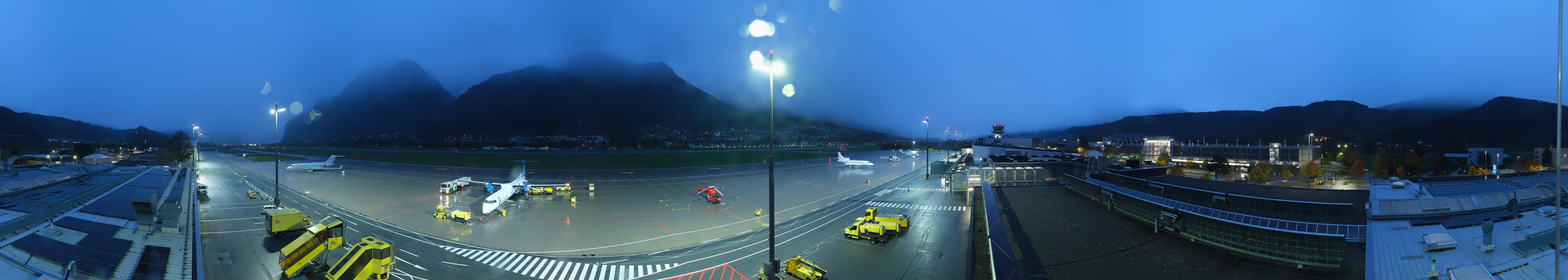 Archiv Foto Webcam Panorama Innsbruck Flughafen