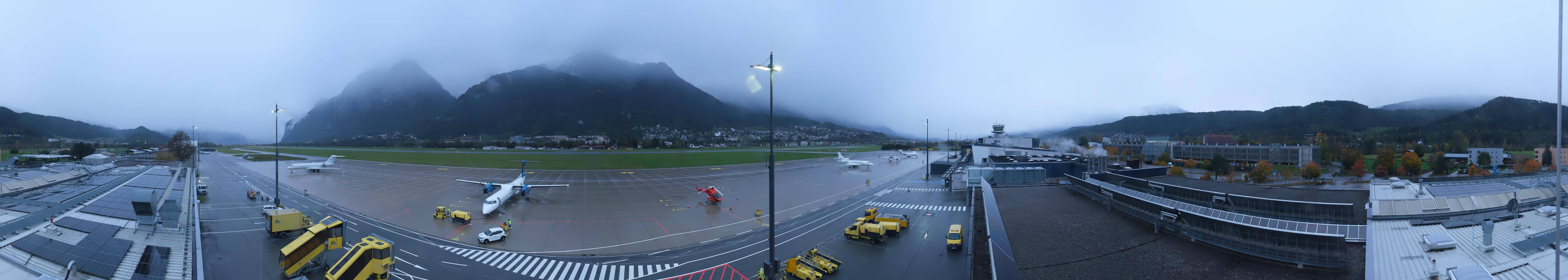Archiv Foto Webcam Panorama Innsbruck Flughafen