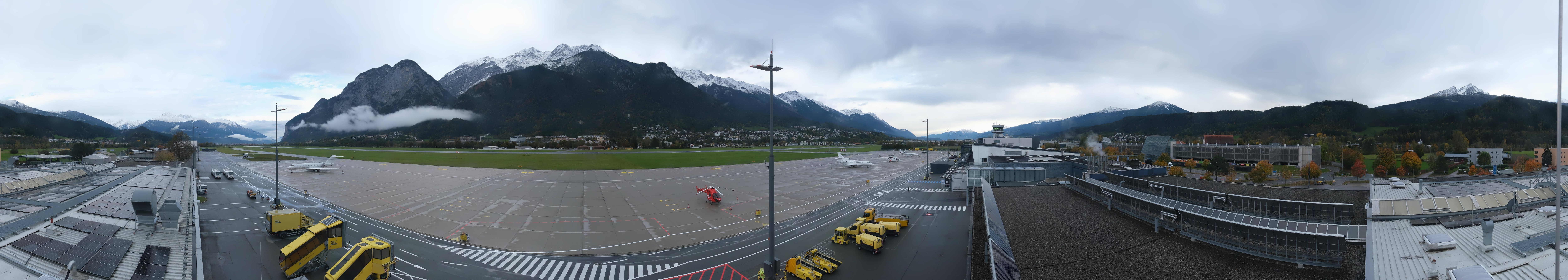 Archiv Foto Webcam Panorama Innsbruck Flughafen