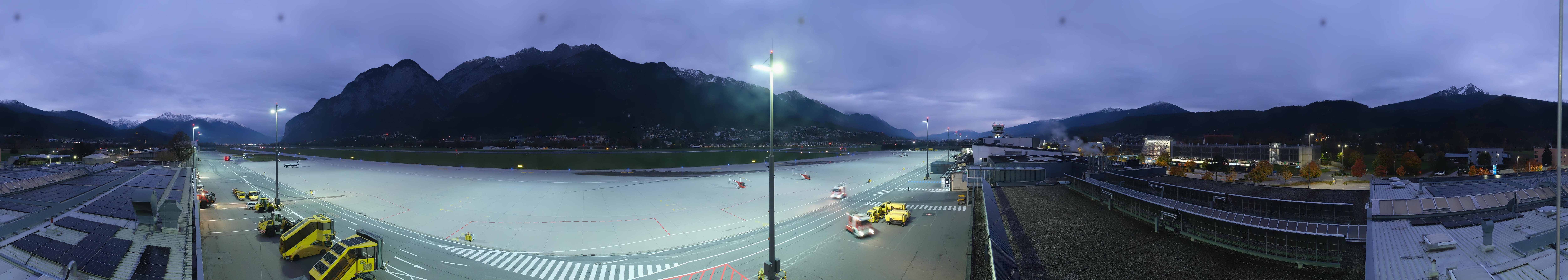 Archived image Webcam Airport Innsbruck Panorama