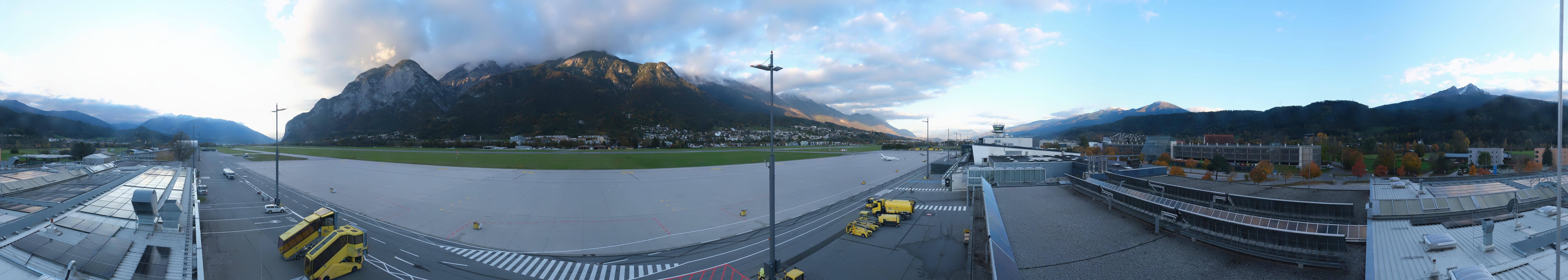 Archiv Foto Webcam Panorama Innsbruck Flughafen
