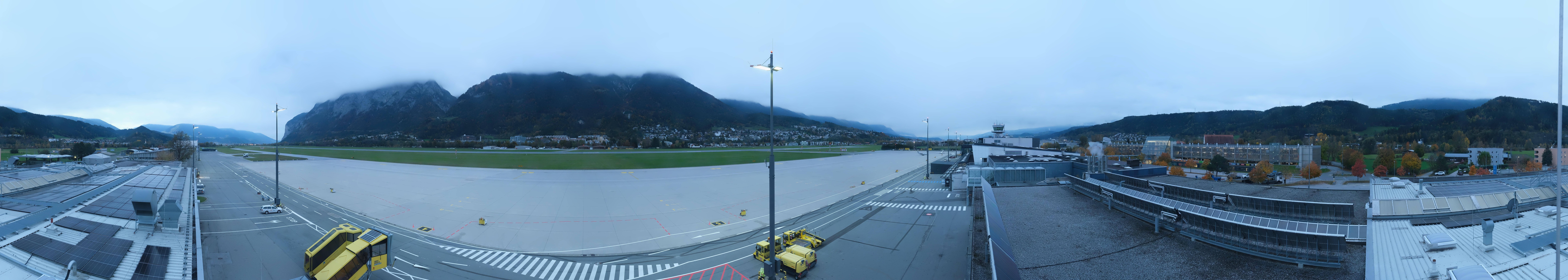 Archiv Foto Webcam Panorama Innsbruck Flughafen