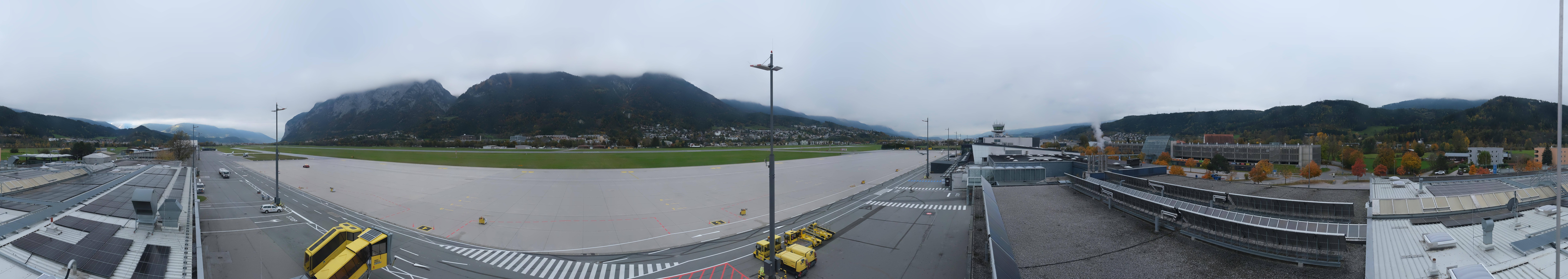 Archiv Foto Webcam Panorama Innsbruck Flughafen