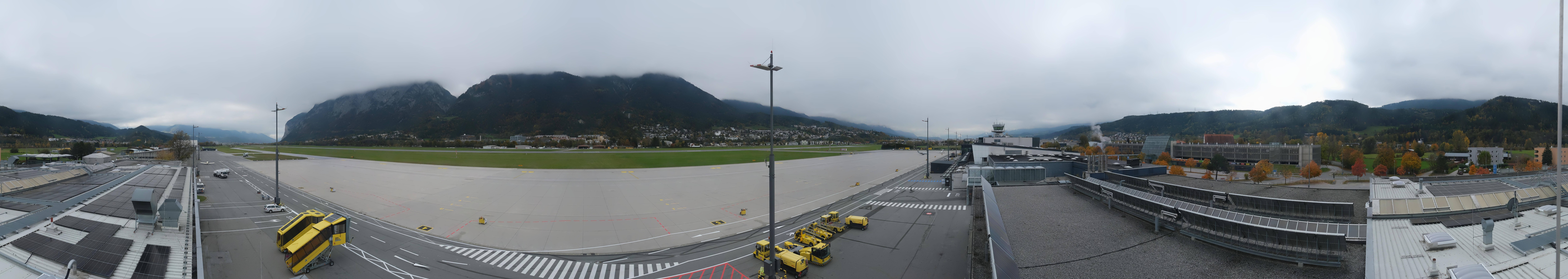 Archiv Foto Webcam Panorama Innsbruck Flughafen