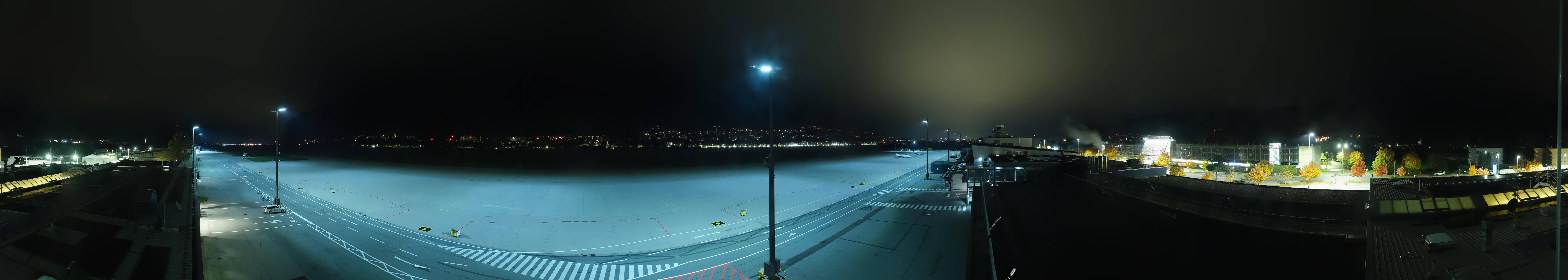 Archived image Webcam Airport Innsbruck Panorama