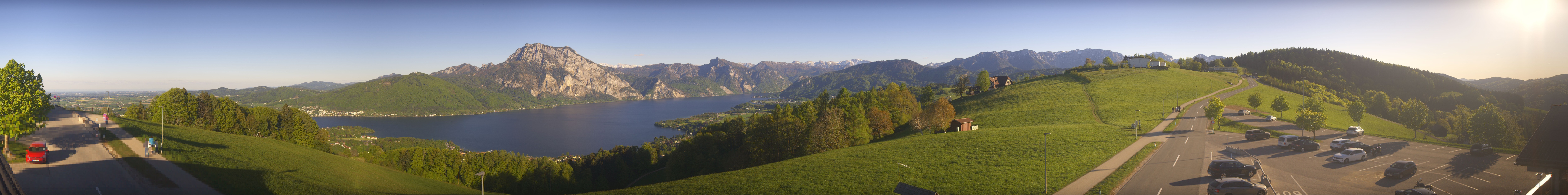 Archiv Foto Webcam Panorama Traunsee