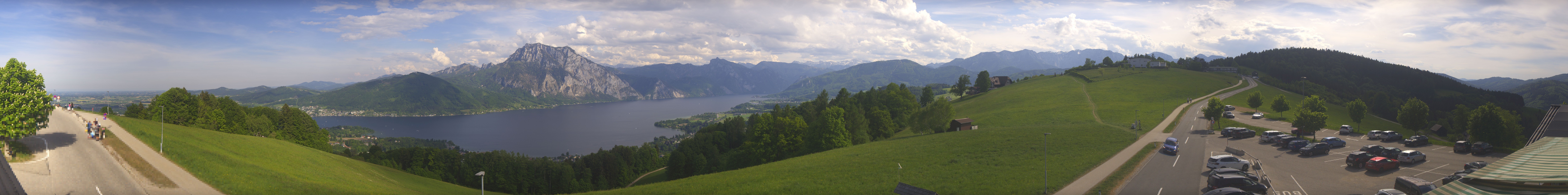 Archiv Foto Webcam Panorama Traunsee