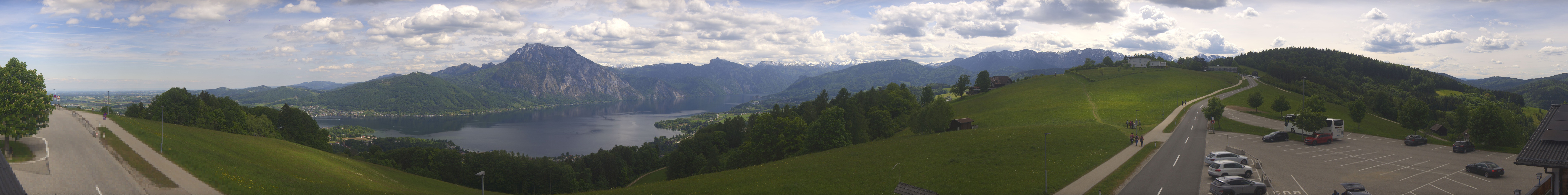 Archiv Foto Webcam Panorama Traunsee