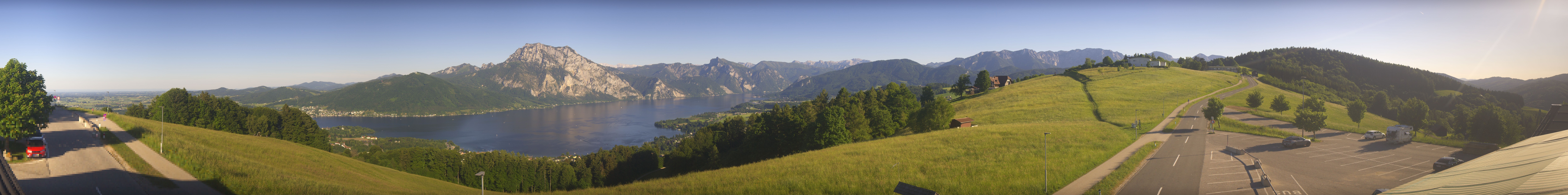 Archiv Foto Webcam Panorama Traunsee