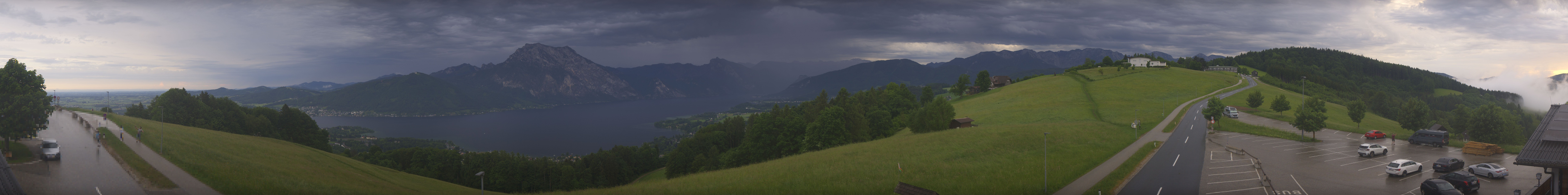 Archiv Foto Webcam Panorama Traunsee