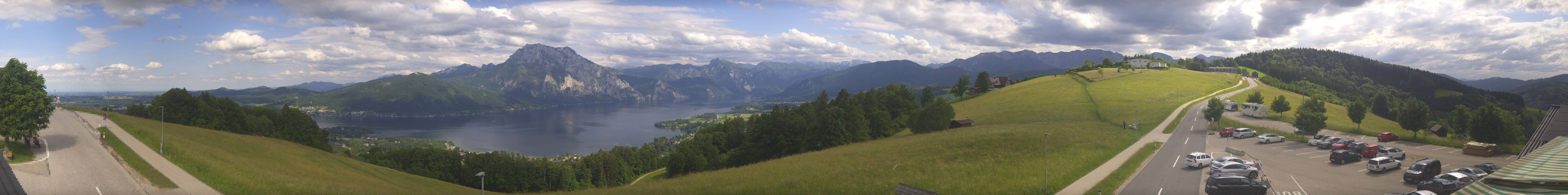 Archiv Foto Webcam Panorama Traunsee