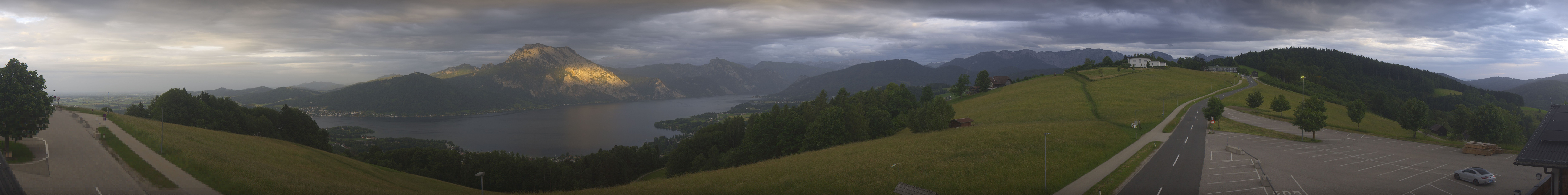 Archiv Foto Webcam Panorama Traunsee