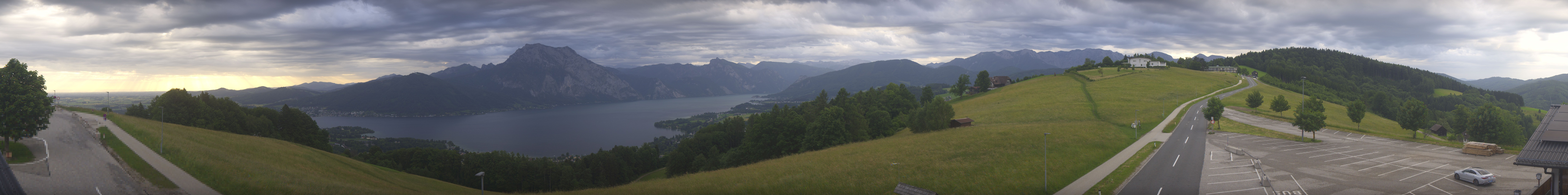 Archiv Foto Webcam Panorama Traunsee