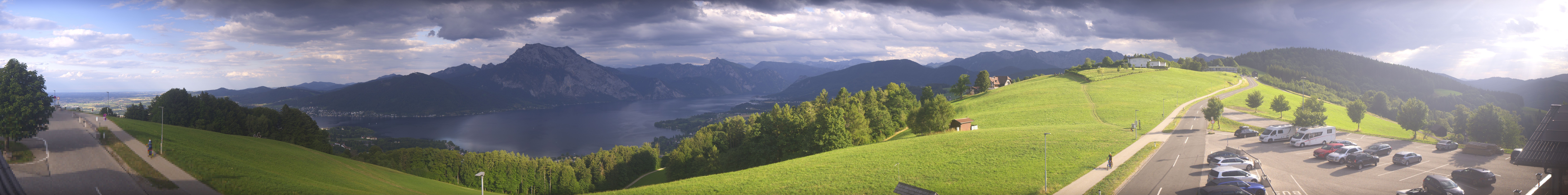 Archiv Foto Webcam Panorama Traunsee