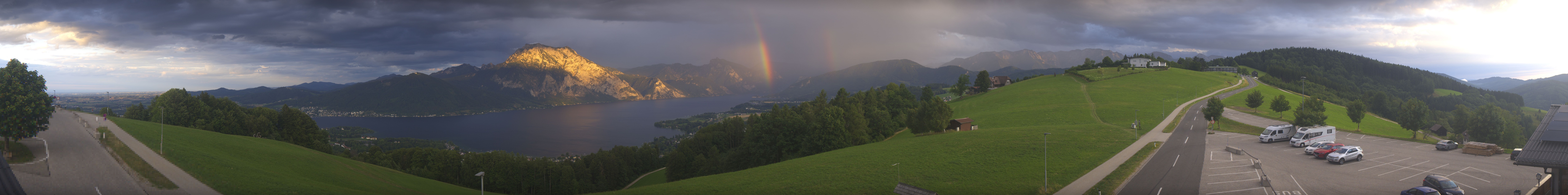 Archiv Foto Webcam Panorama Traunsee