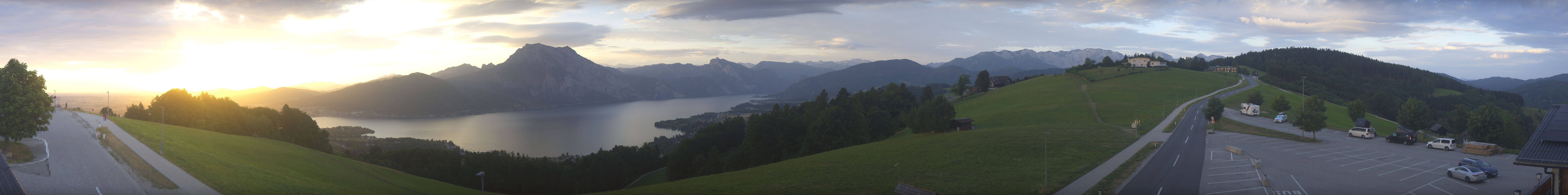 Archiv Foto Webcam Panorama Traunsee