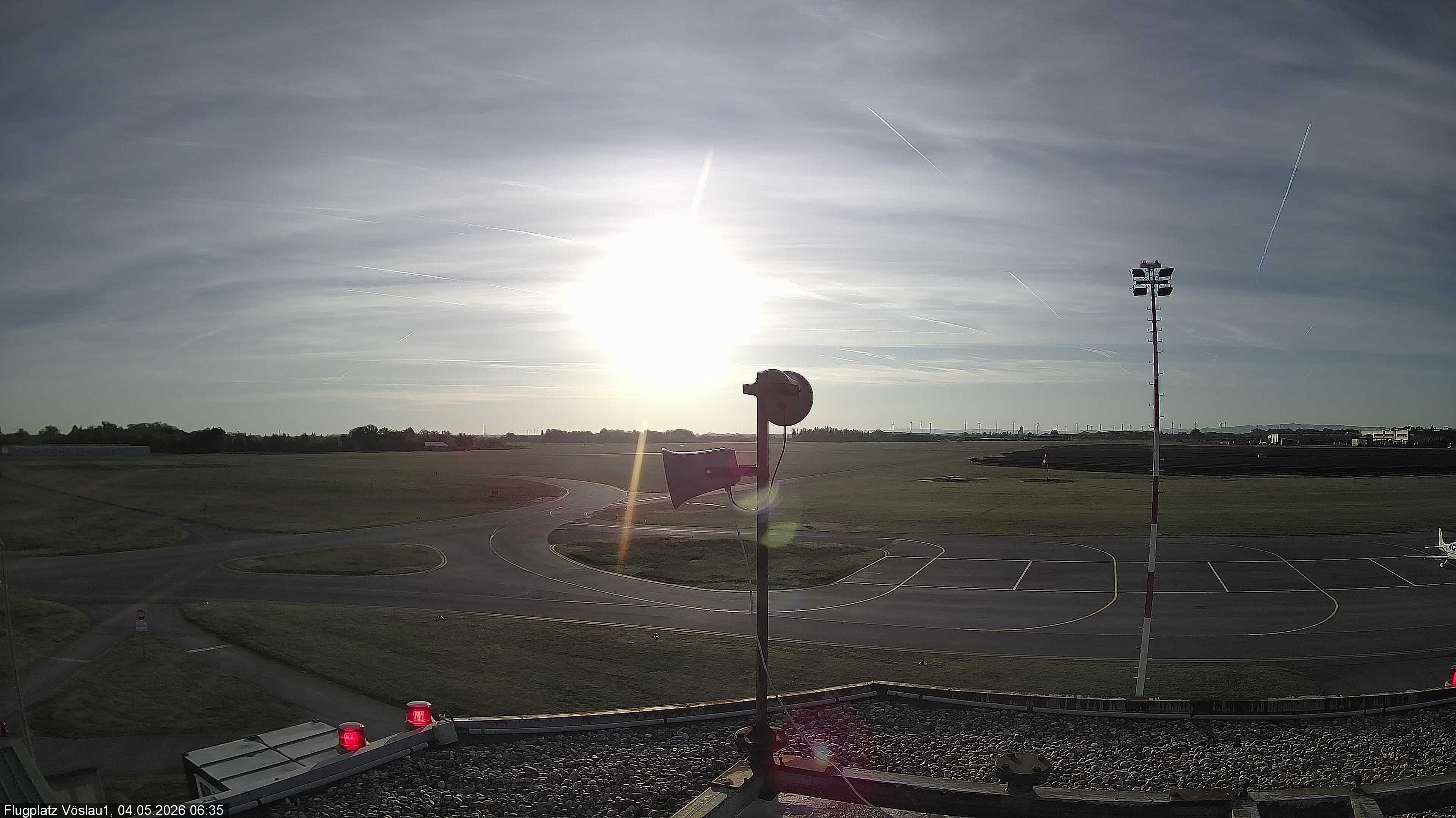 Archiv Foto Webcam Blick auf Flugplatz Bad Vöslau-Kottingbrunn