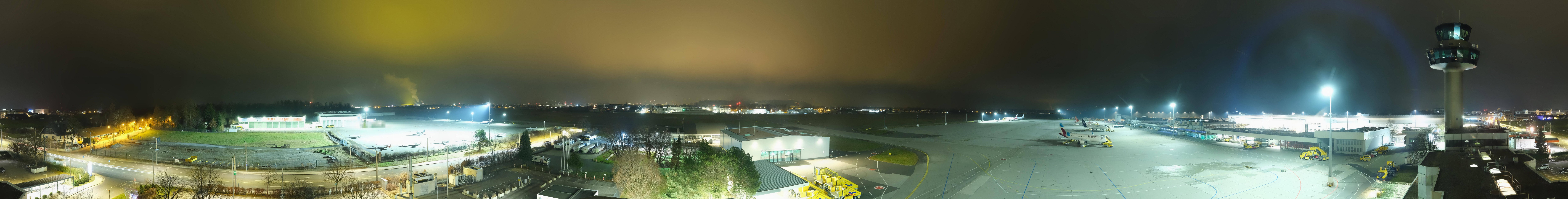 Archiv Foto Webcam Flughafen Salzburg