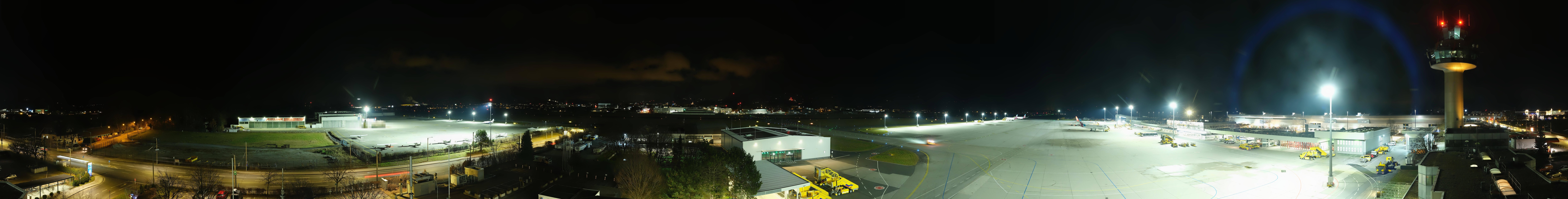 Archiv Foto Webcam Flughafen Salzburg