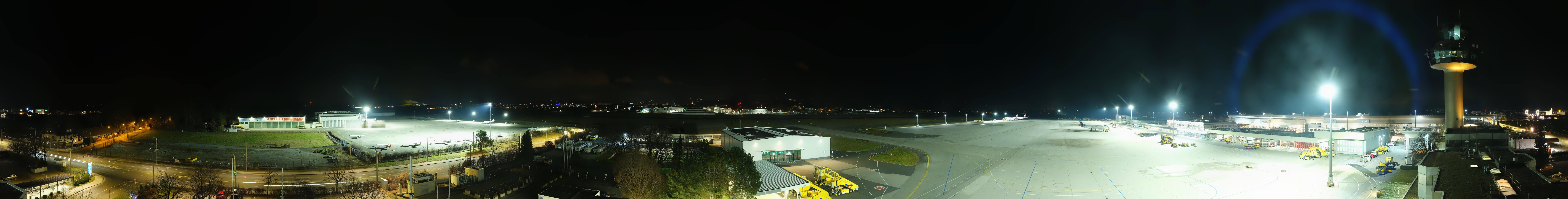 Archiv Foto Webcam Flughafen Salzburg