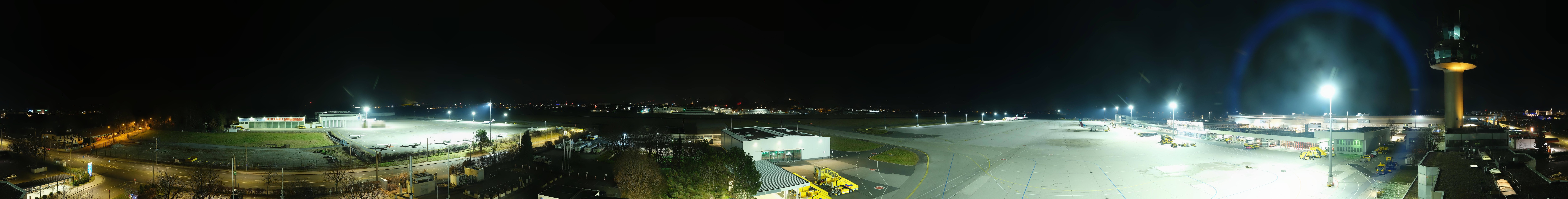 Archiv Foto Webcam Flughafen Salzburg