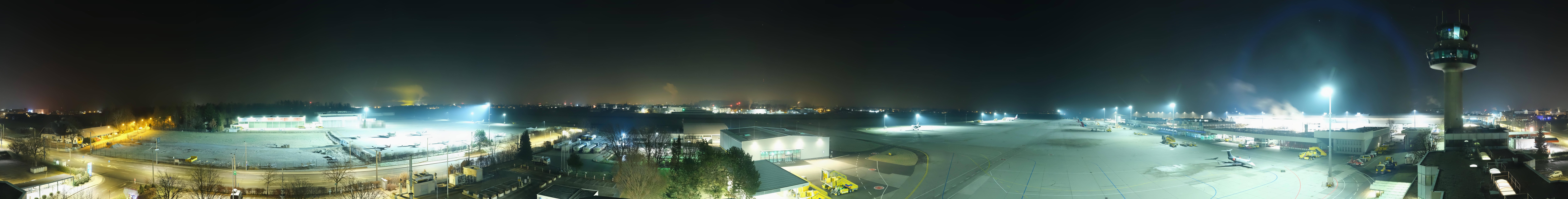 Archiv Foto Webcam Flughafen Salzburg