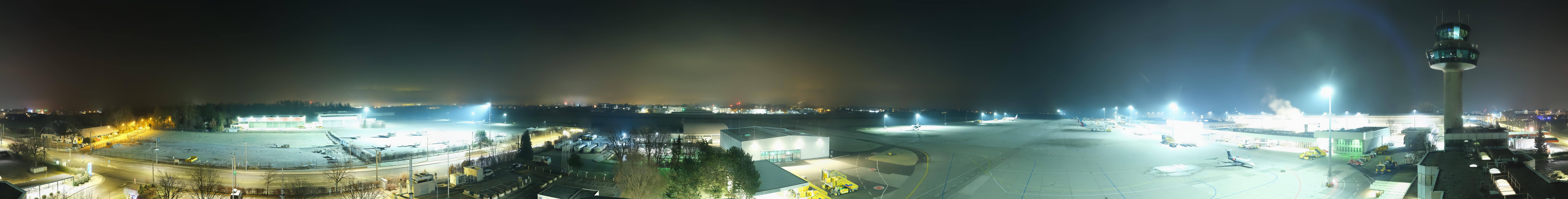 Archiv Foto Webcam Flughafen Salzburg