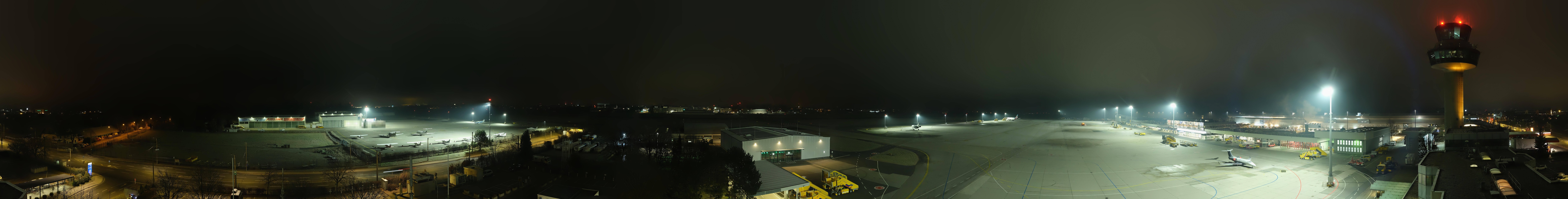 Archiv Foto Webcam Flughafen Salzburg