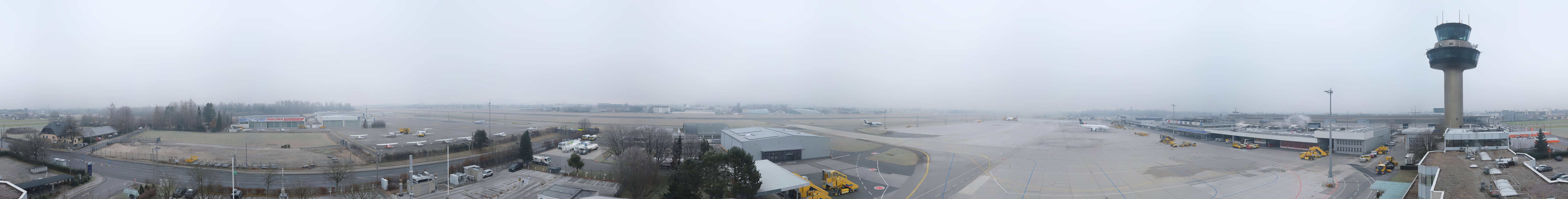Archiv Foto Webcam Flughafen Salzburg