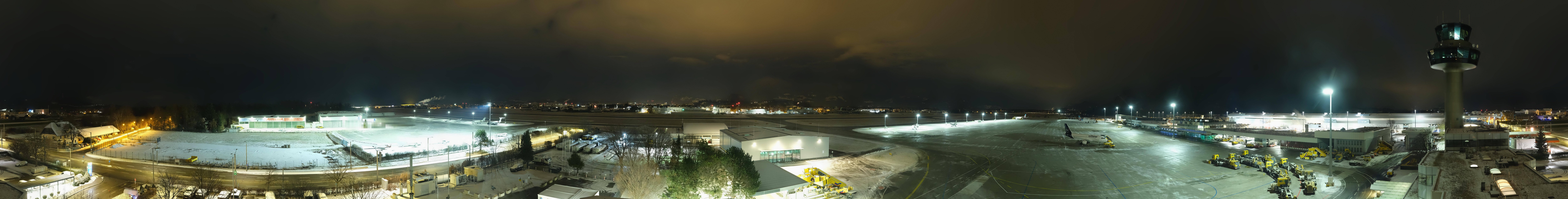 Archiv Foto Webcam Flughafen Salzburg