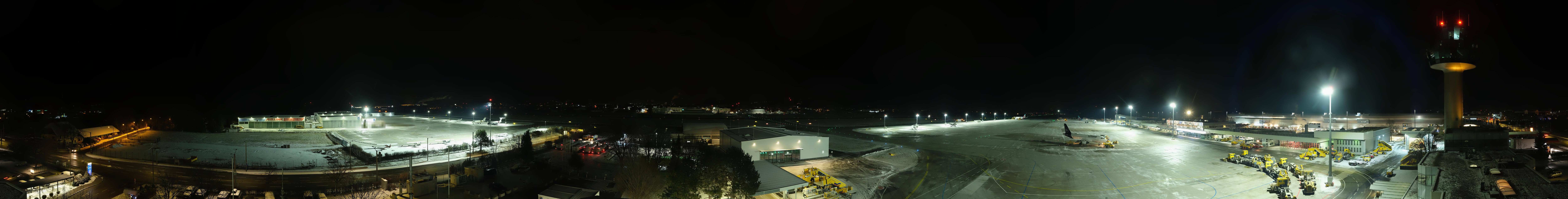 Archiv Foto Webcam Flughafen Salzburg