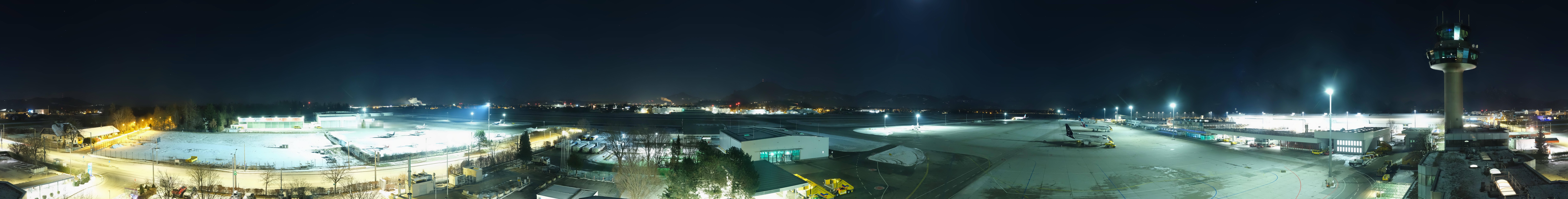 Archived image Webcam Salzburg Airport Panorama