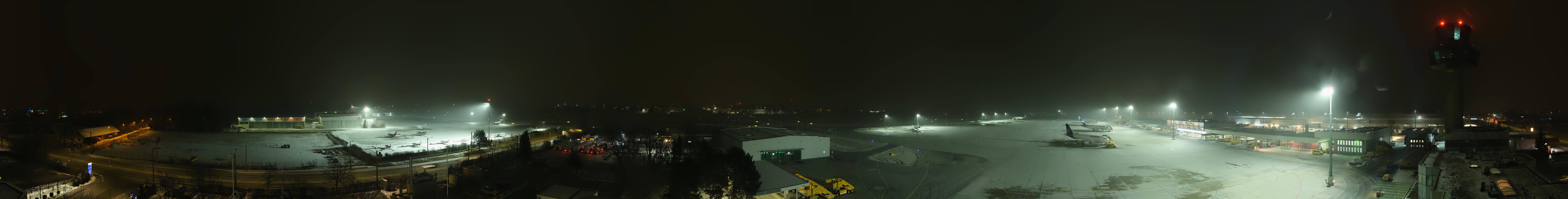 Archiv Foto Webcam Flughafen Salzburg