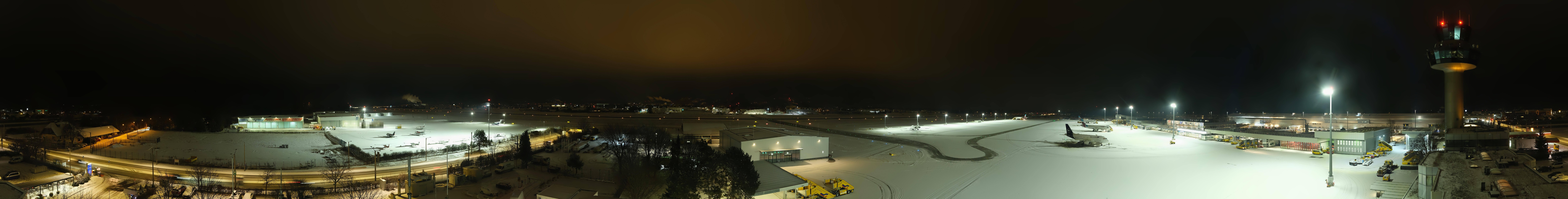 Archiv Foto Webcam Flughafen Salzburg