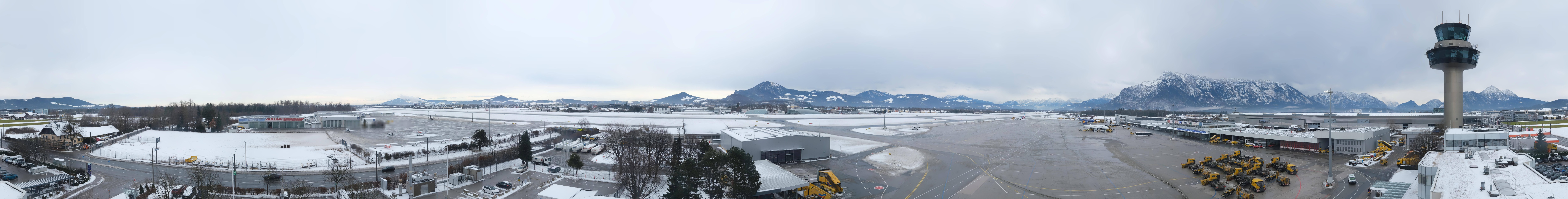 Archived image Webcam Salzburg Airport Panorama