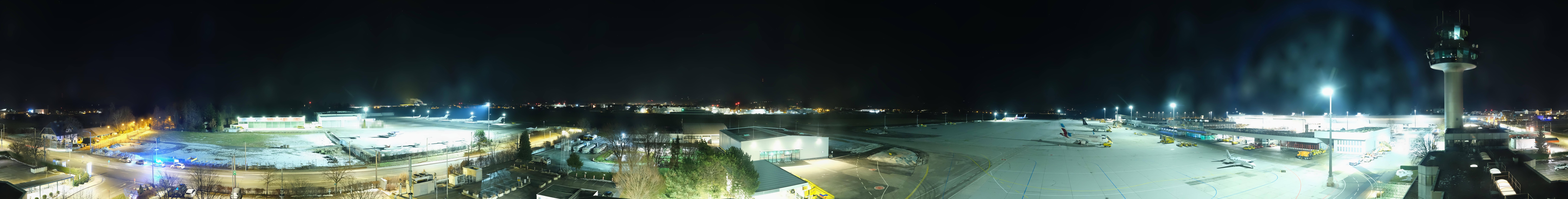Archiv Foto Webcam Flughafen Salzburg