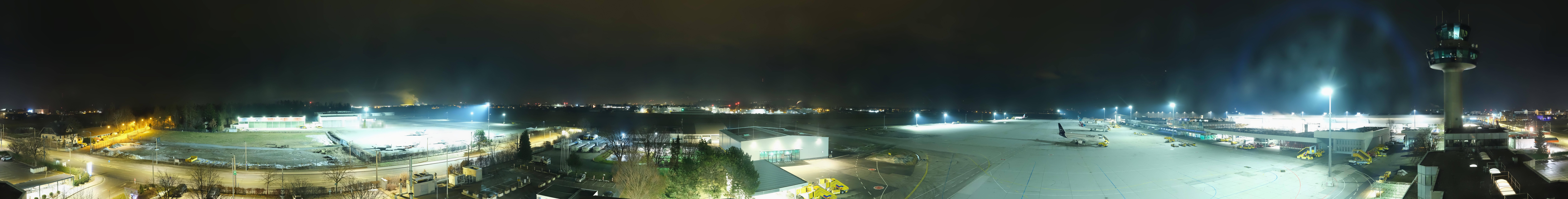Archiv Foto Webcam Flughafen Salzburg