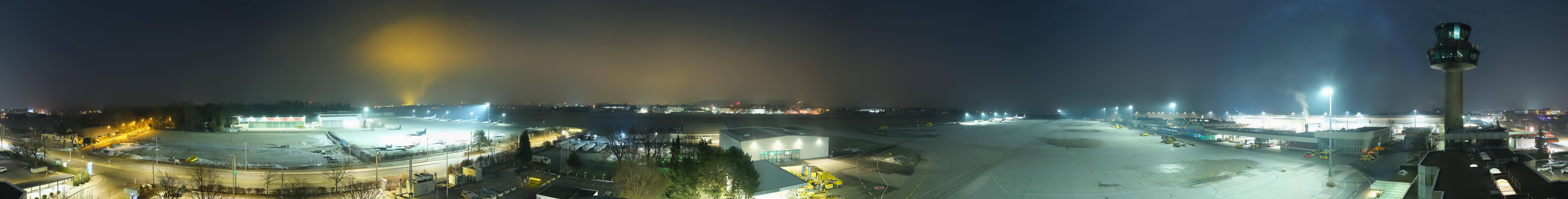 Archiv Foto Webcam Flughafen Salzburg