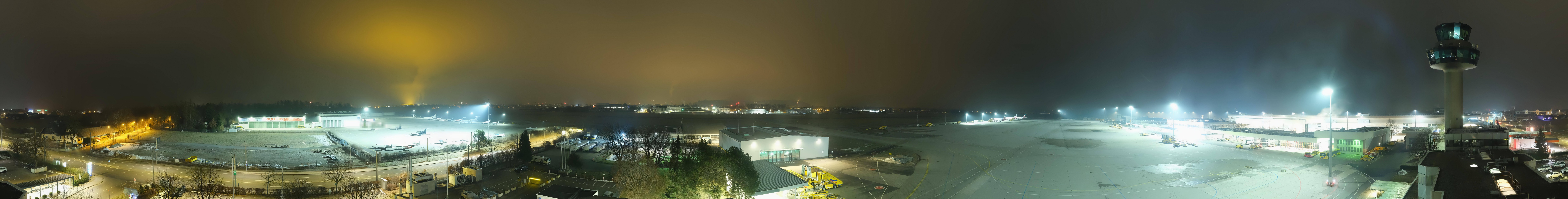 Archiv Foto Webcam Flughafen Salzburg