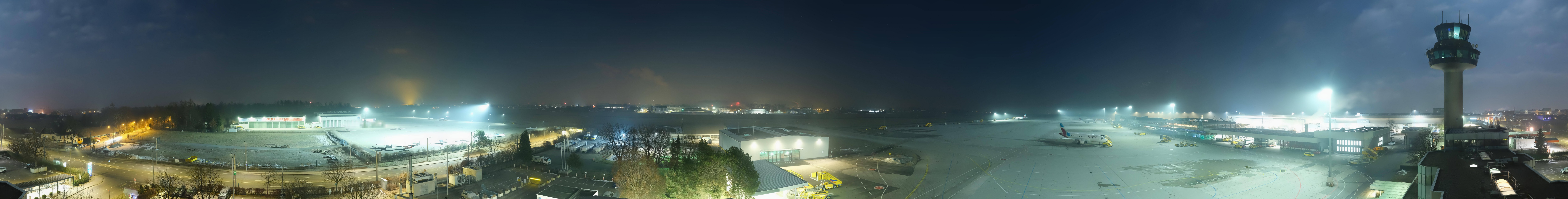 Archiv Foto Webcam Flughafen Salzburg