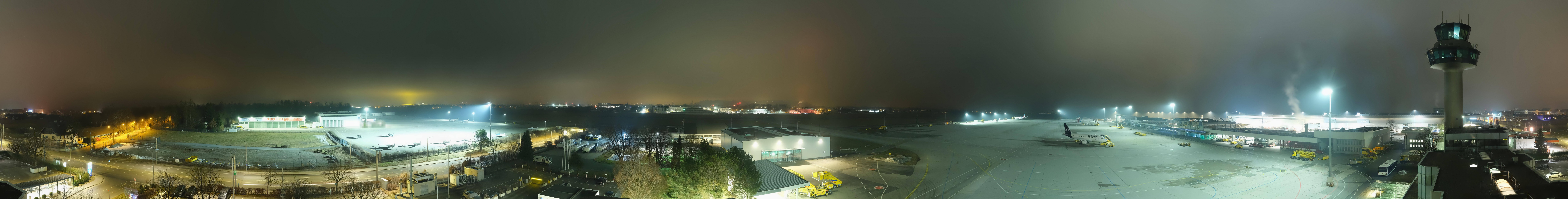 Archiv Foto Webcam Flughafen Salzburg