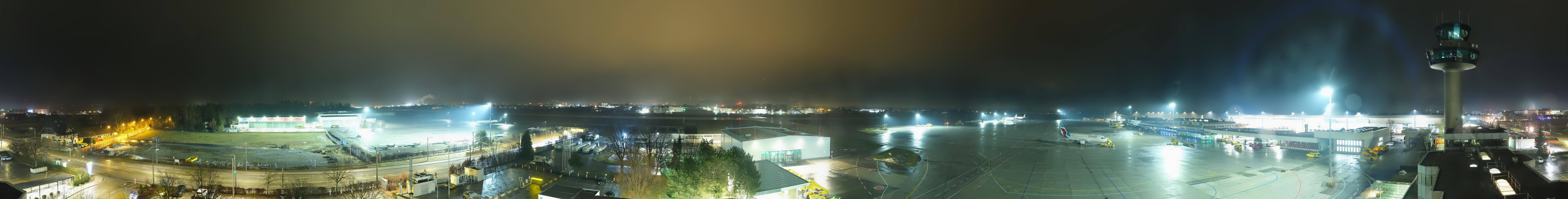 Archiv Foto Webcam Flughafen Salzburg